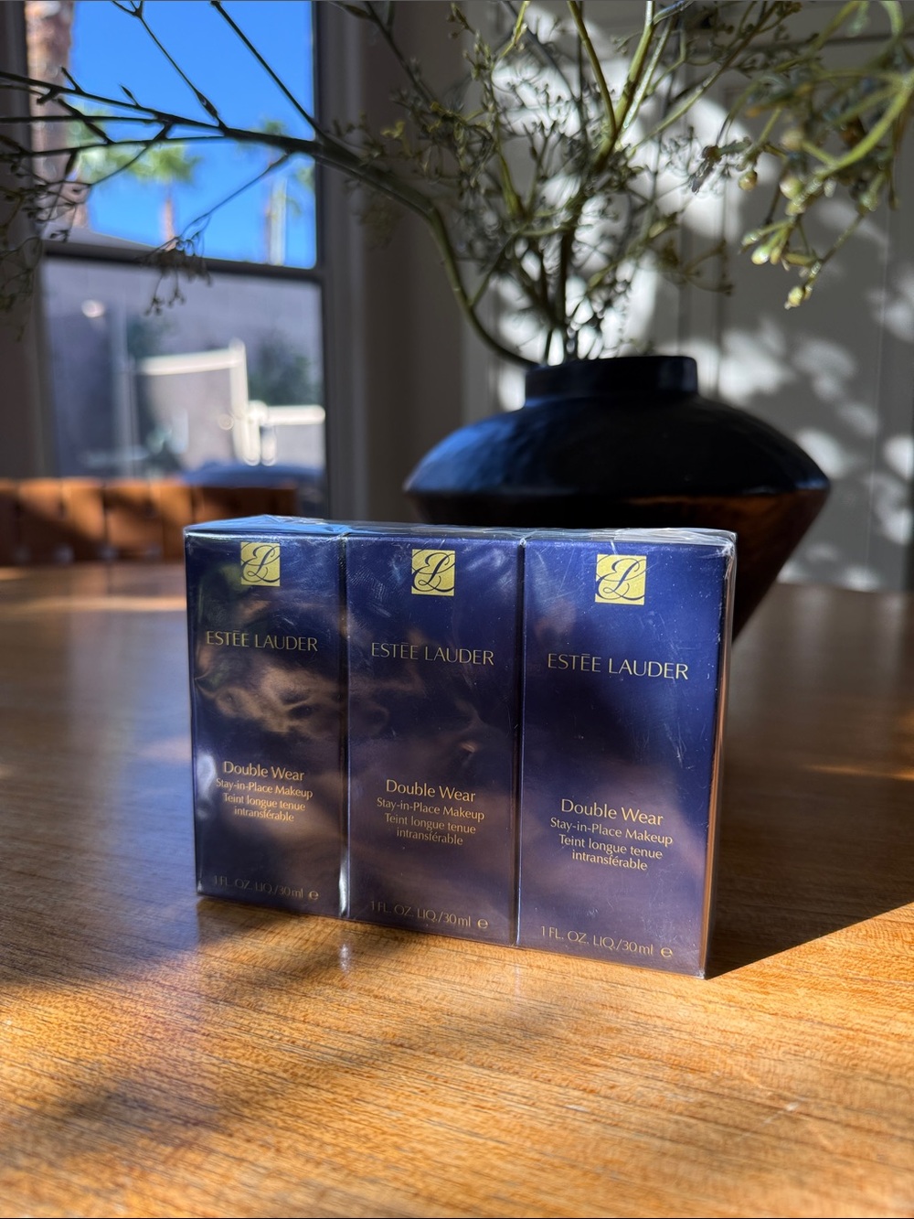 Estée Lauder Double Wear 2N2 Buff Foundation – 3 Pack NEW & Sealed